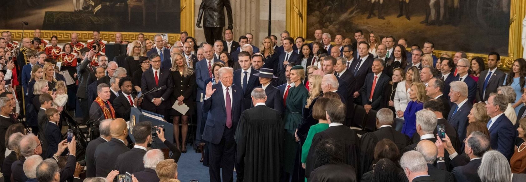 Trump Begins Term with Wave of Executive Orders