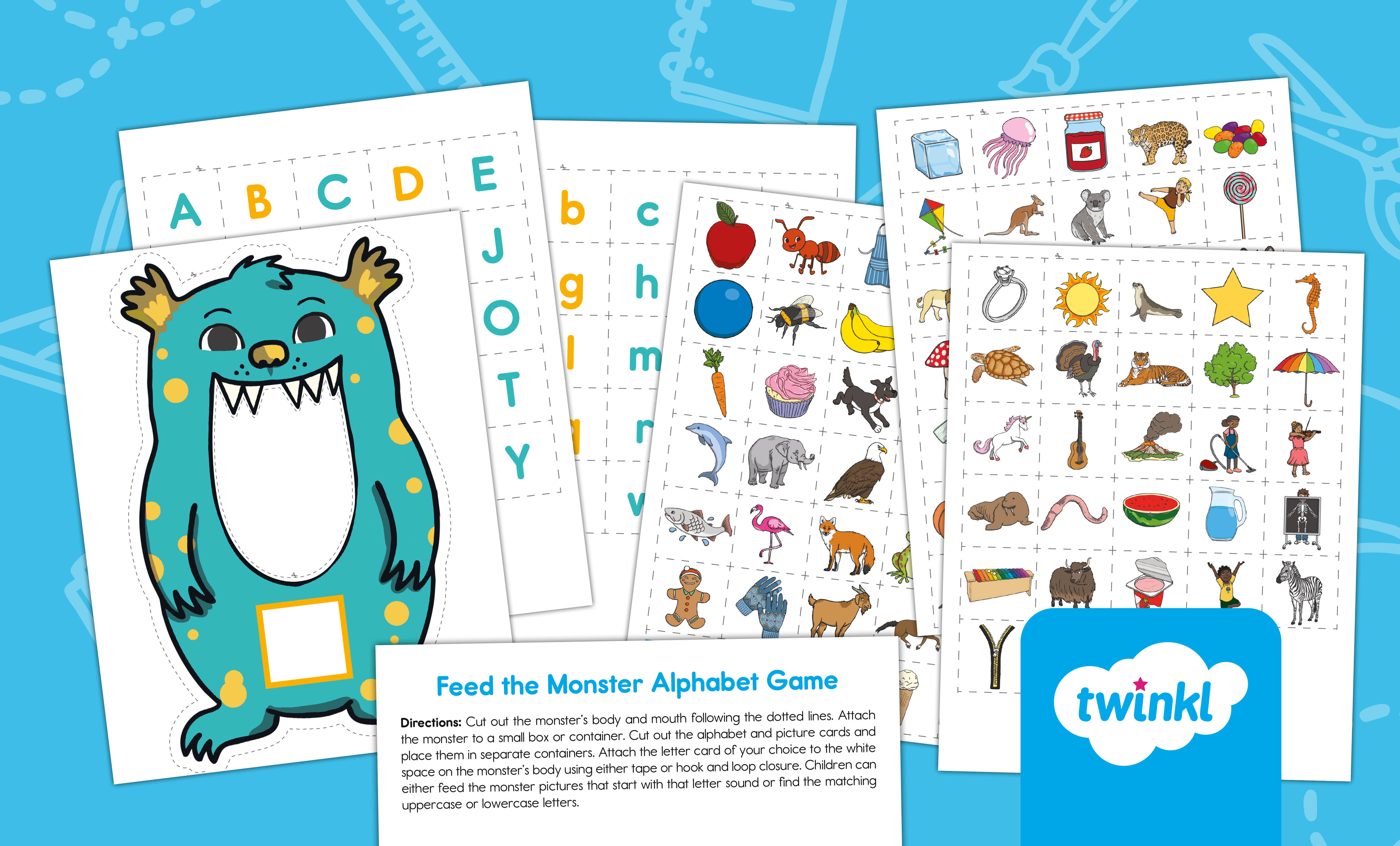 Alphabet Monster Game – A Fun Way to Learn Letters for PK-K
