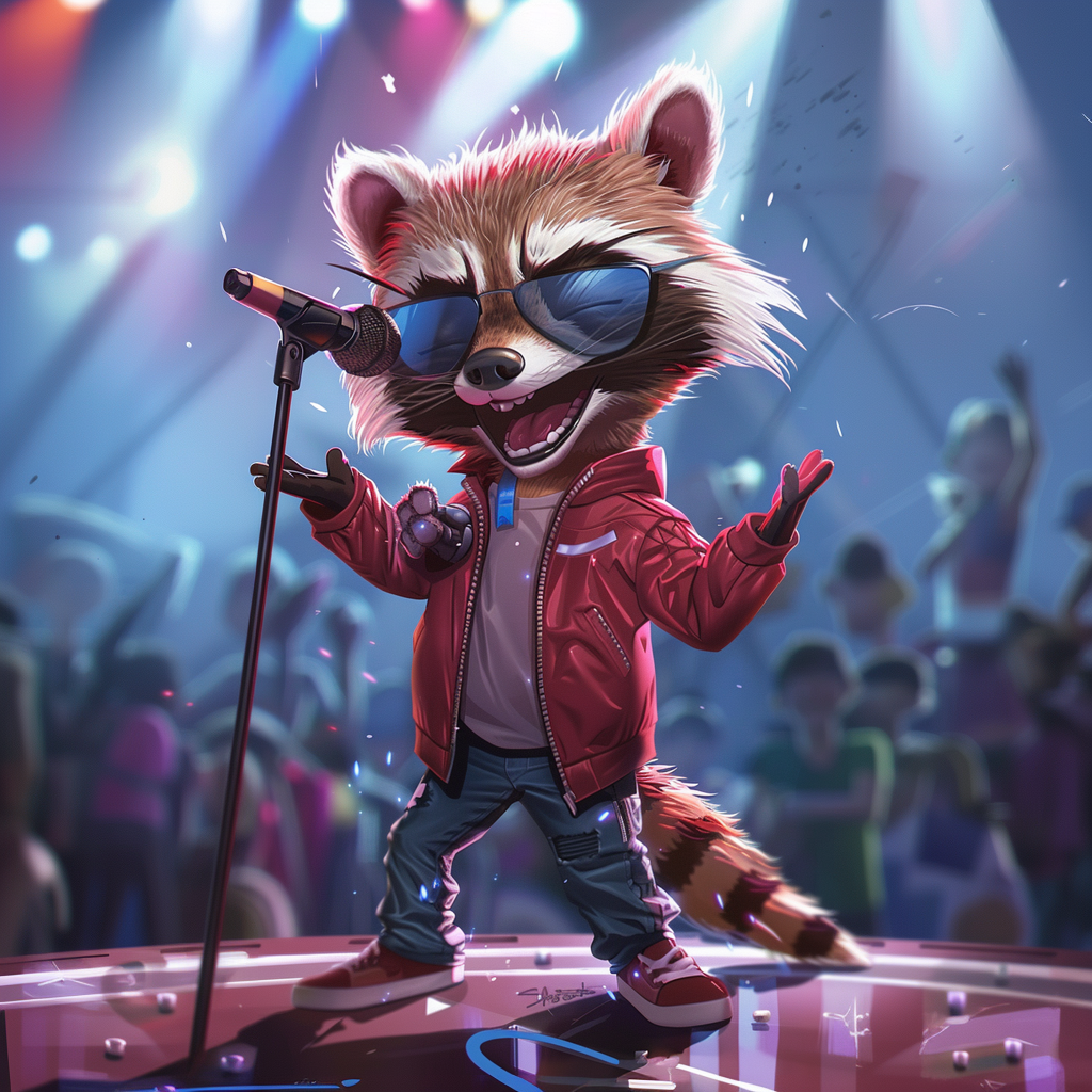 Free Lower Elementary Fiction Passage – 🦝🎶 Rocky the Raccoon: Rise of the Pop Star
