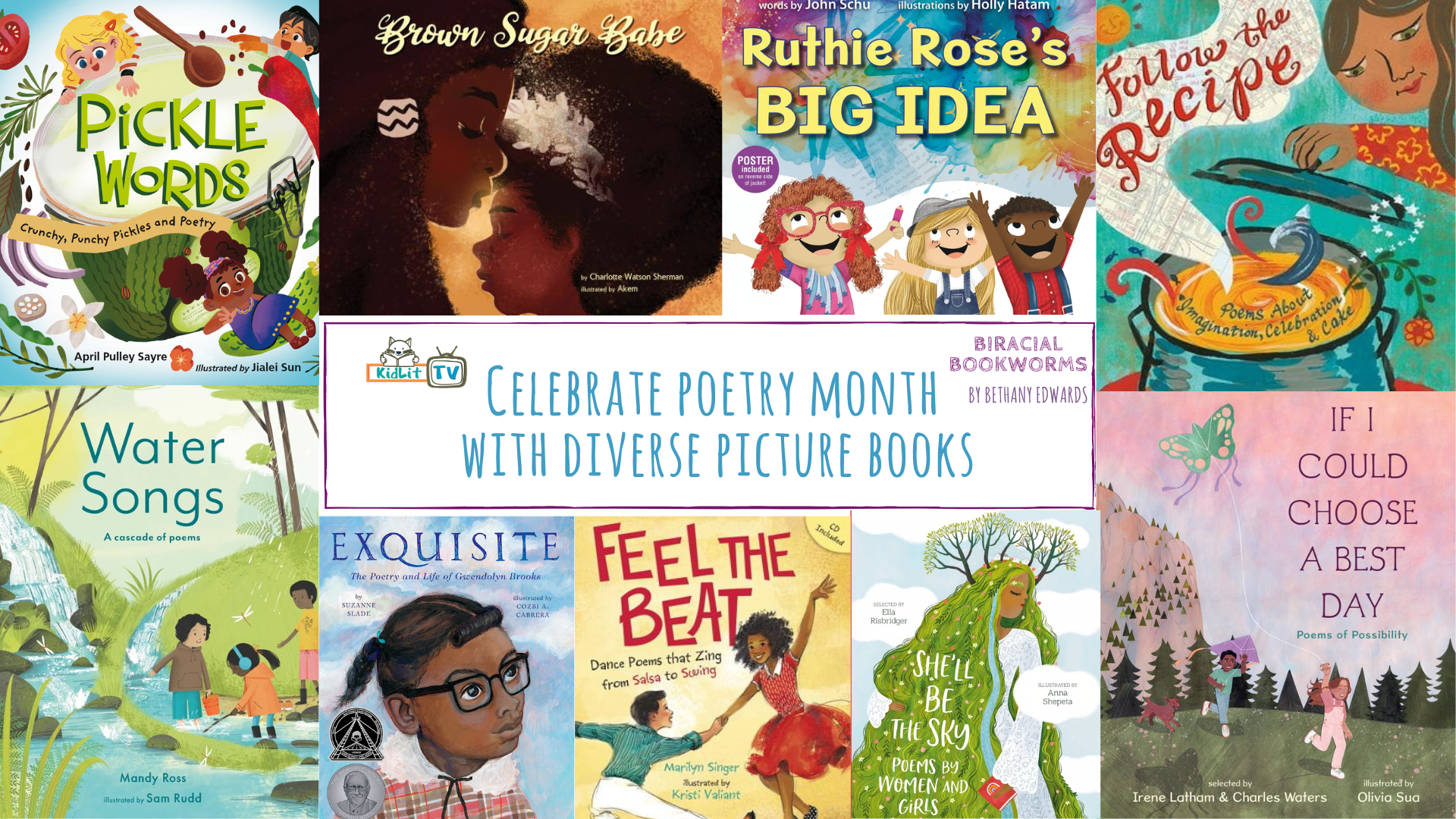 Celebrate Poetry Month with Diverse Picture Books 