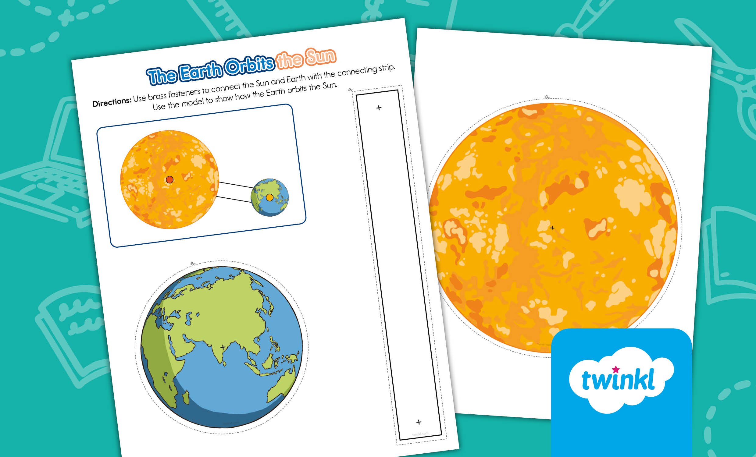 The Earth Orbits the Sun Functional Model Activity for K-2nd Grade