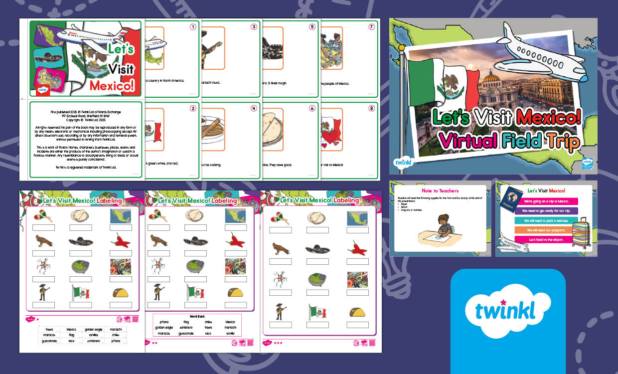 Celebrate Cinco de Mayo with a Virtual Trip to Mexico for K-2nd Grade