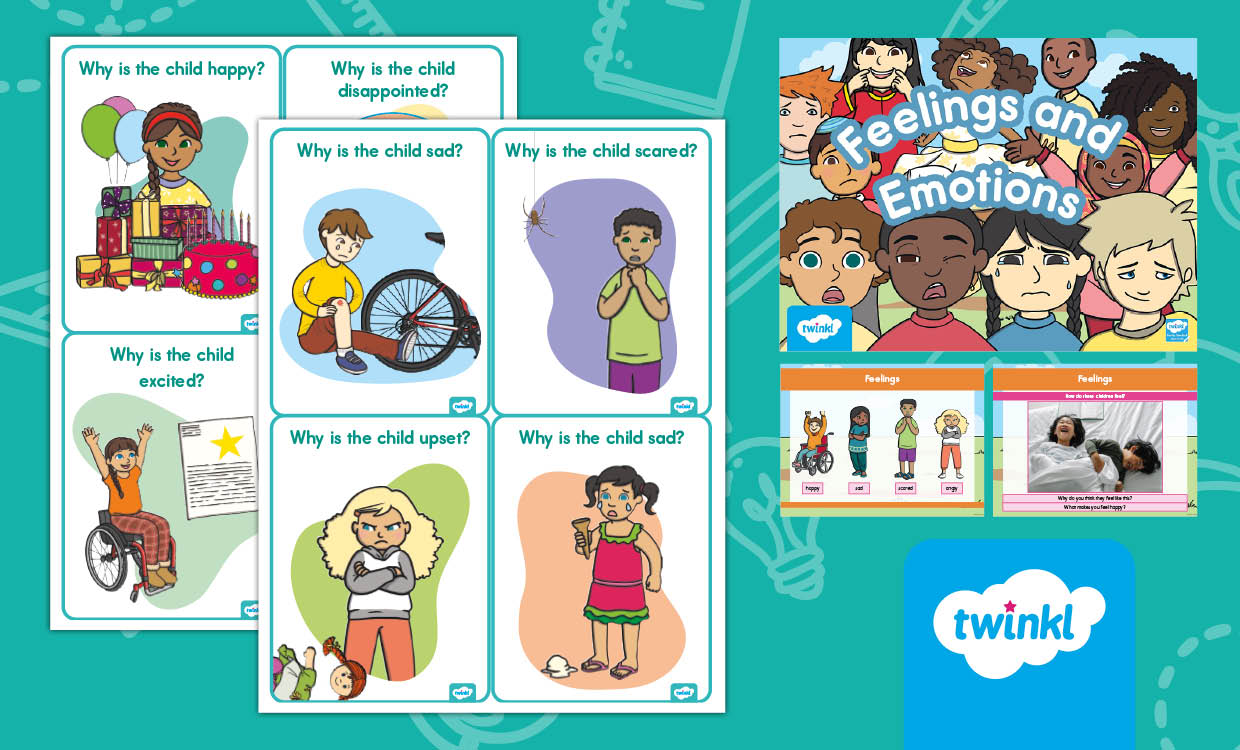 Feelings and Emotions Lesson for K-2nd Grade