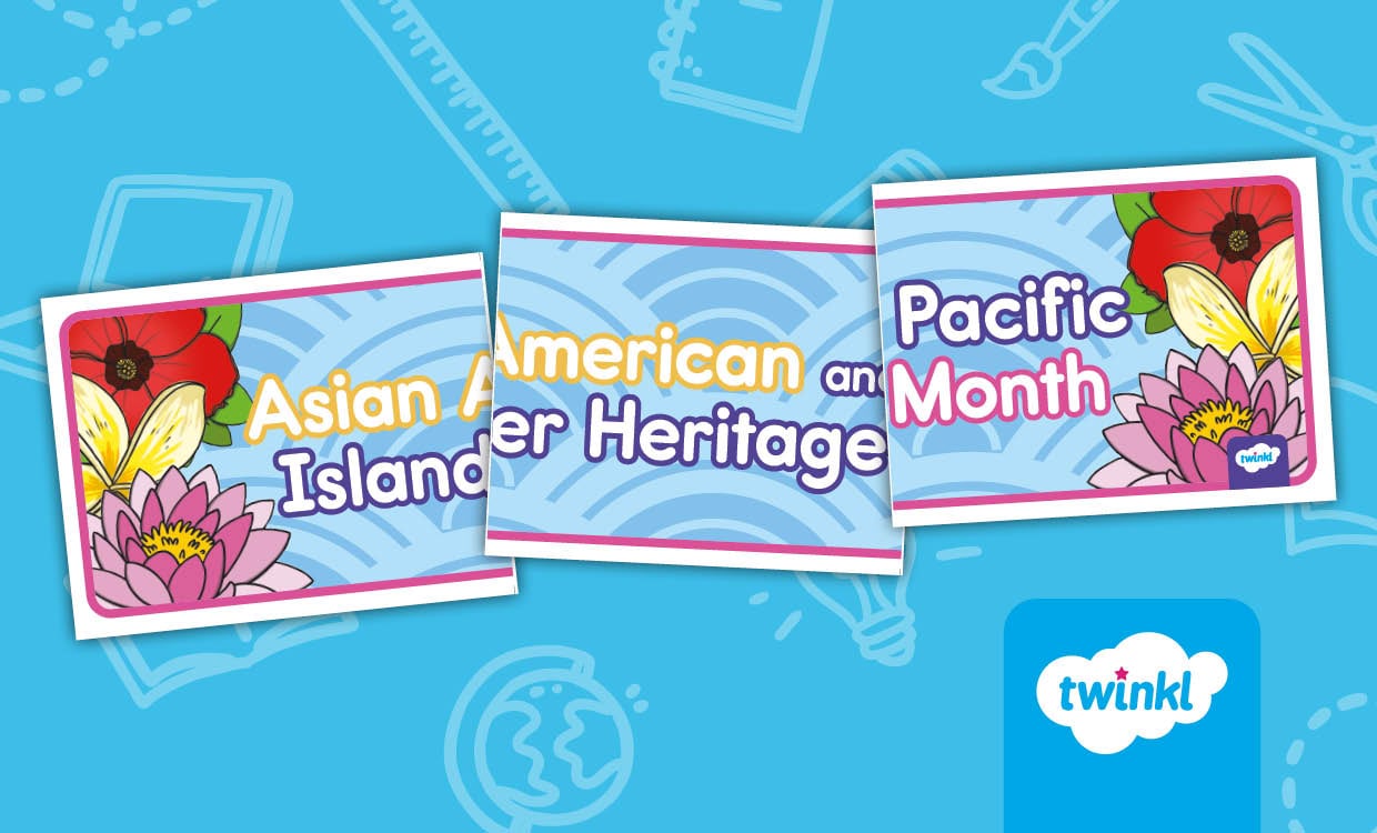 Asian American and Pacific Islander Heritage Month Banner