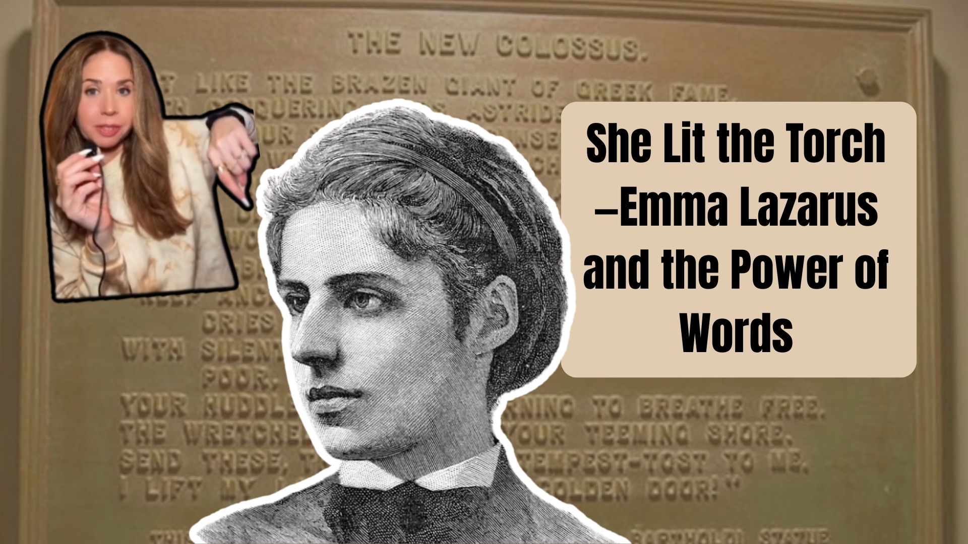 Emma Lazarus: She Gave the Statue of Liberty Its Soul