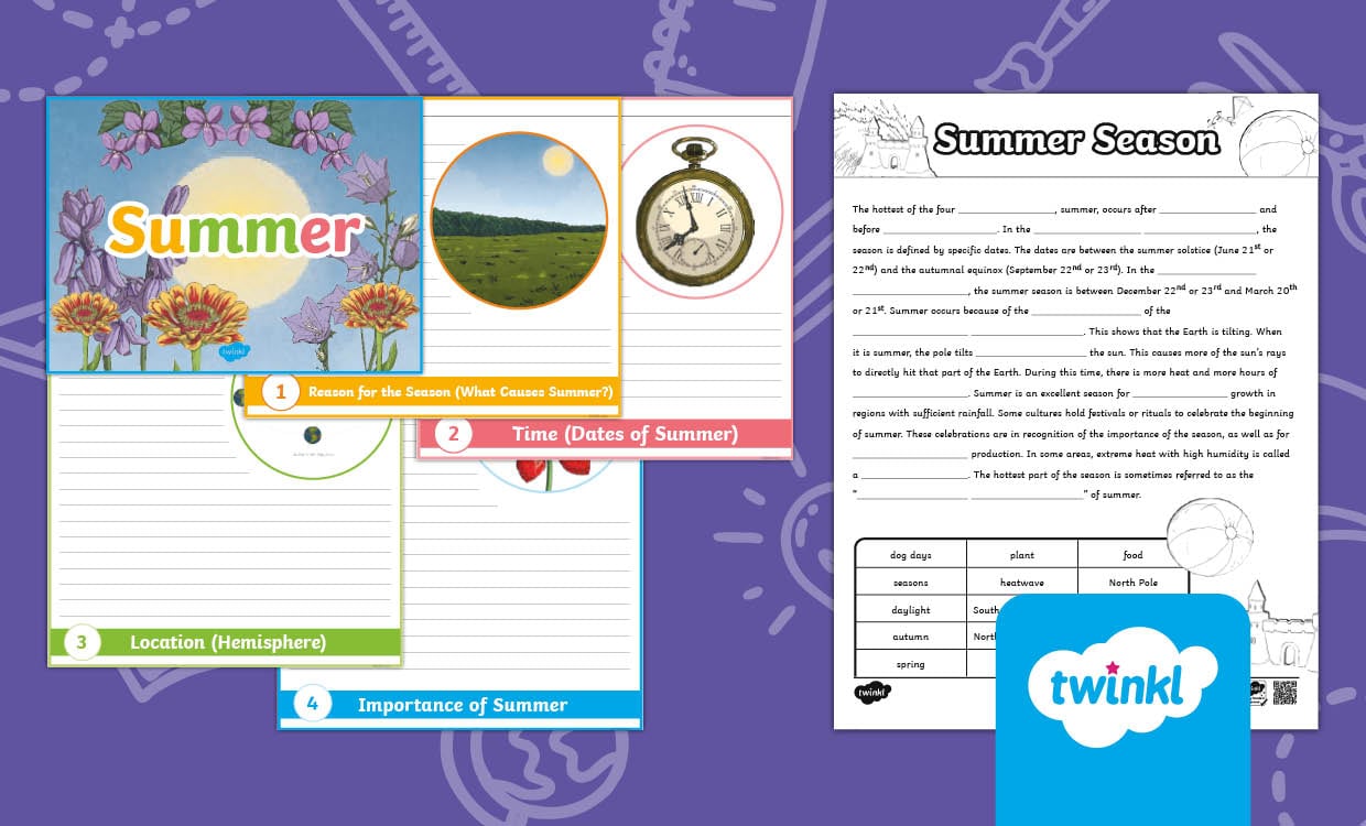 Explore the Season: Summer Learning Activities for 3rd-5th Grade