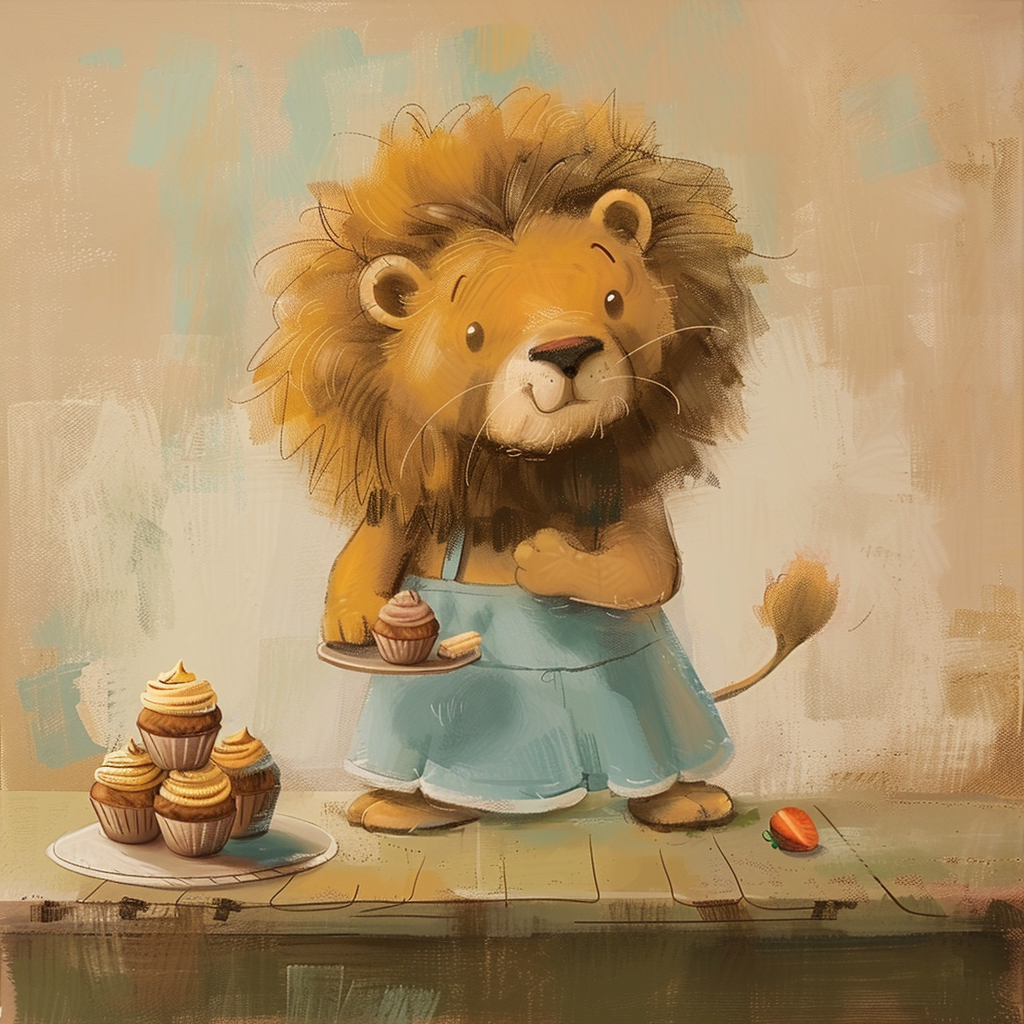 Free Lower Elementary Fiction Passage β Leo the Lion Loves to Bake
