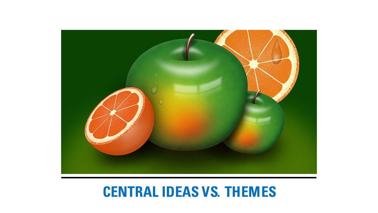 Central Idea vs. Theme (9th Grade)