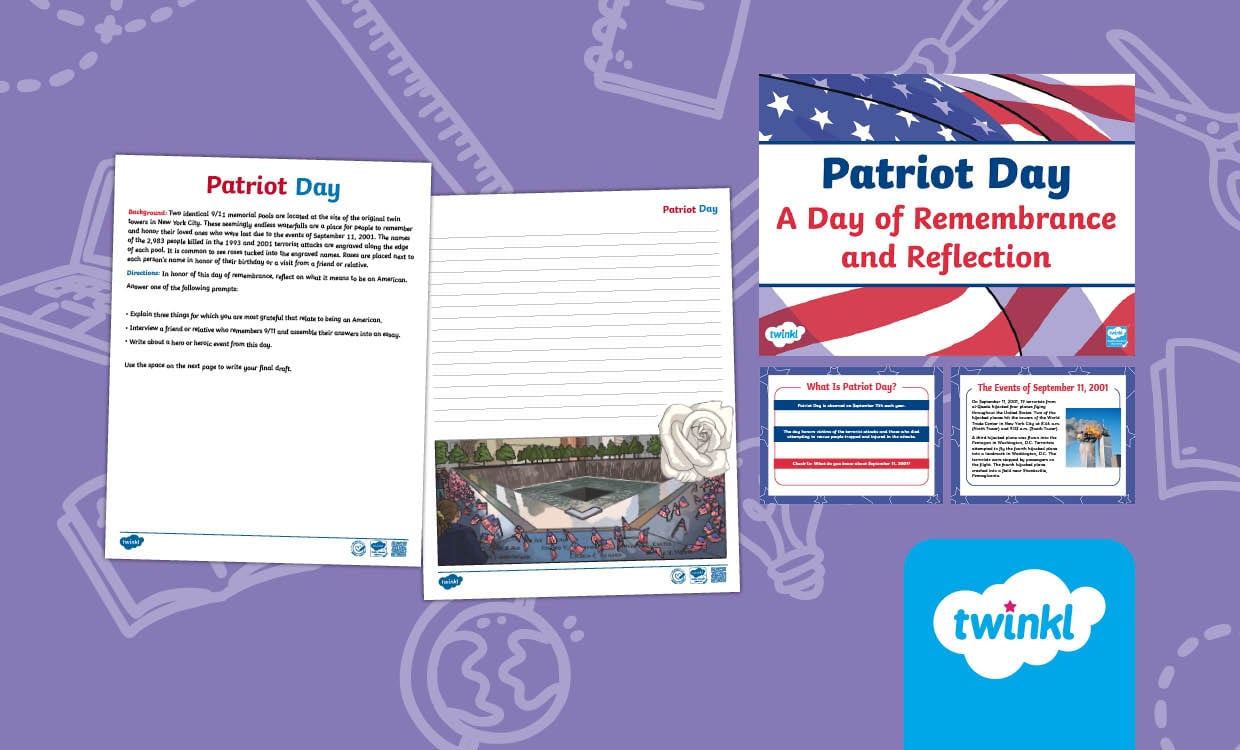Patriot Day Lesson for 6th-8th Grade