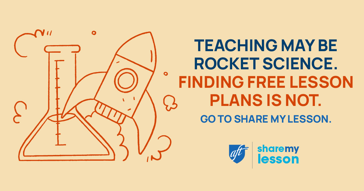 Teaching may be rocket science. Finding free lesson plans is not.