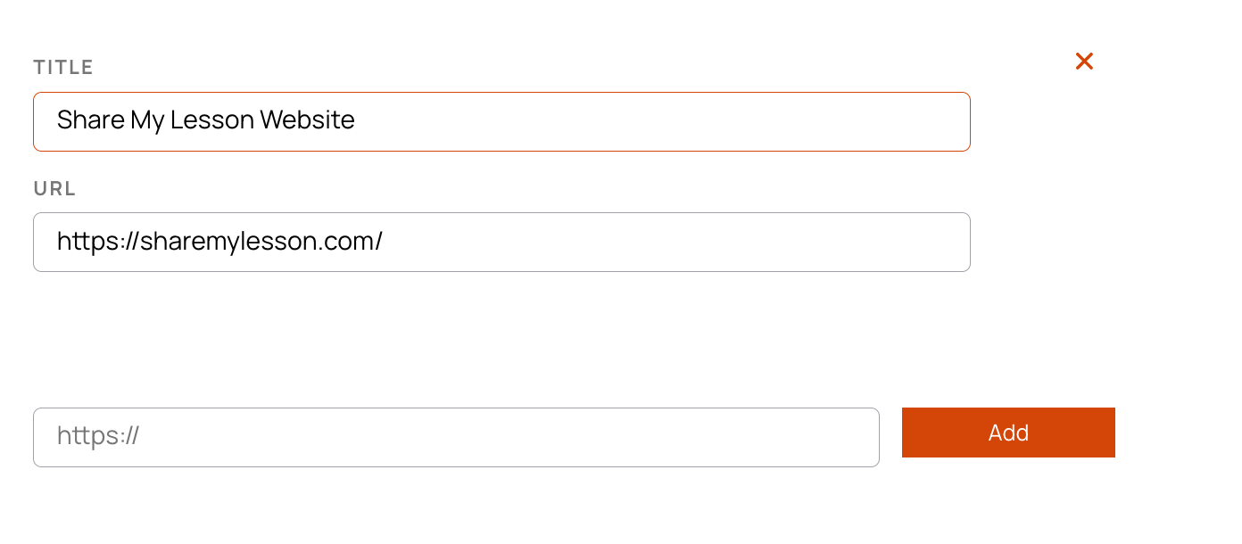 title url