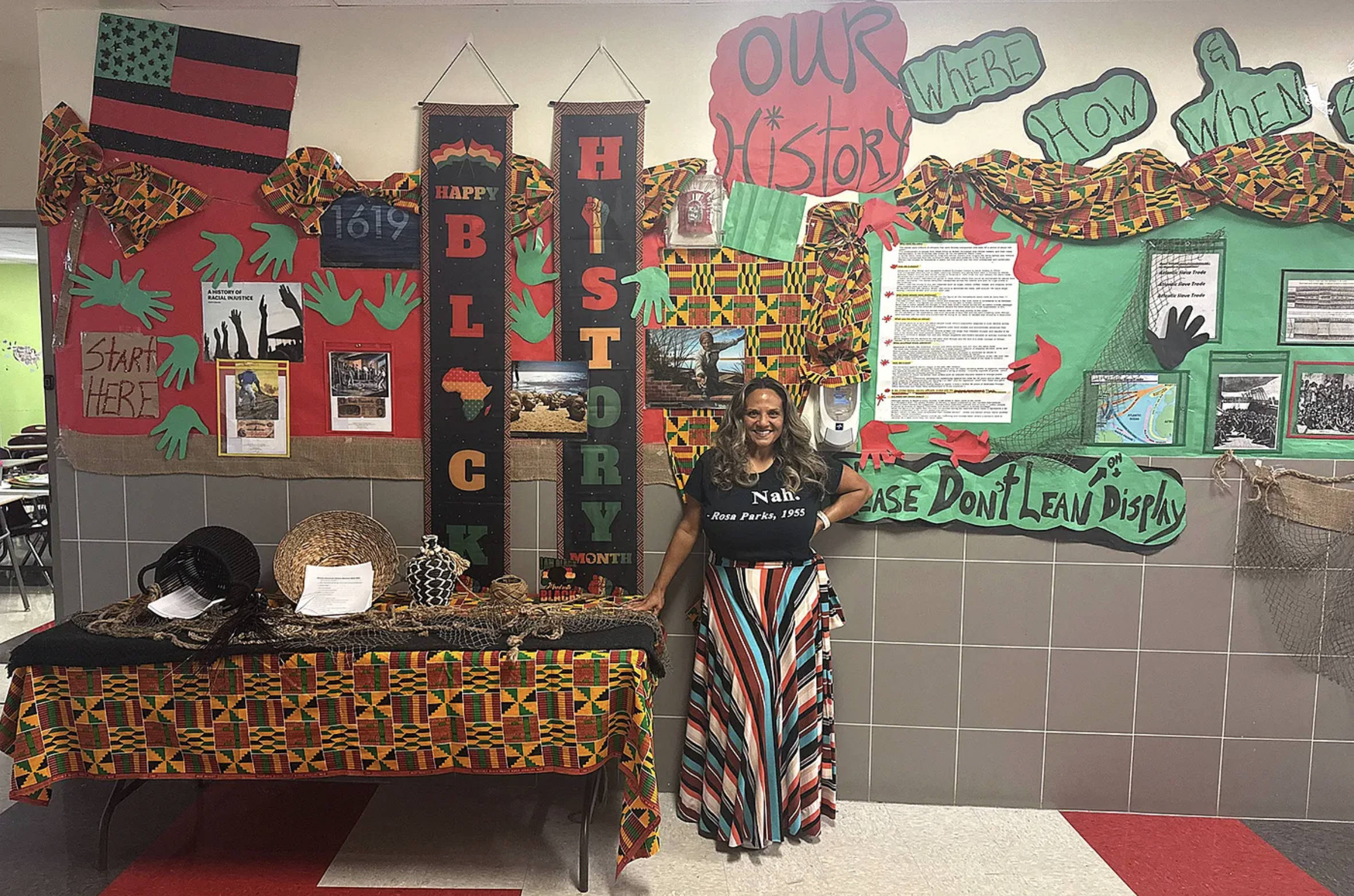 Renee O’Connor  African American history teacher, United Teachers of Dade (Florida)