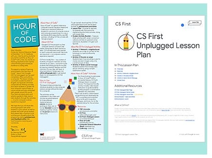 hour of code activity