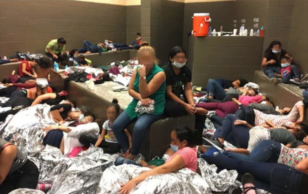 Border crisis families waiting for asylum