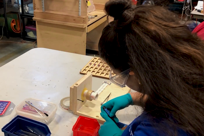 STEM Students like Jssie Garcia provide innovation and growth in an expanding market.