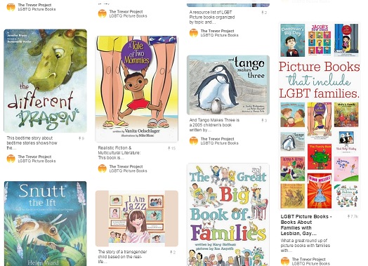 Trevor Project Book list on pinterest