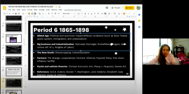 student outreach in ap us history