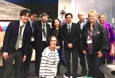 Space science educator Pamela Leestma at JAXA