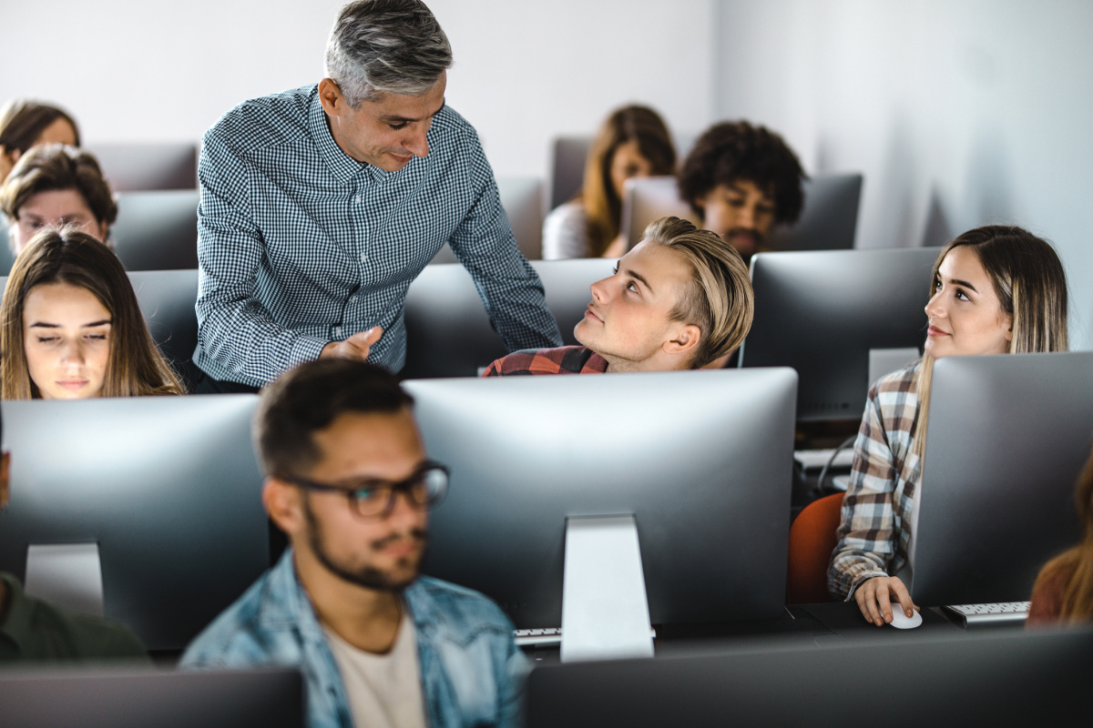 celebrating digital learning day in class