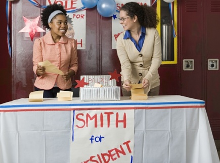 constitution day and voting with students