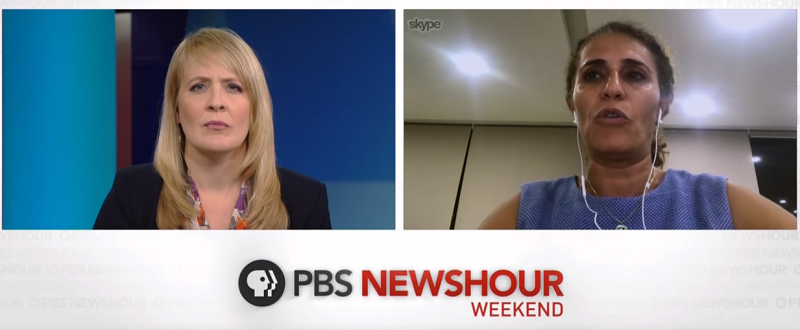 PBS NewsHour Extra discussing consequences of presidential actions on kurds in syria