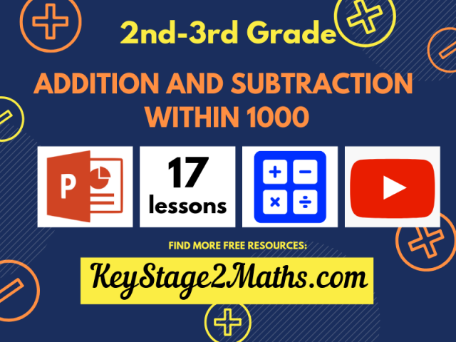 Addition and subtraction within 1000 | Addition and Subtraction
