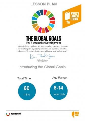 Introducing the Global Goals for Sustainable Development 