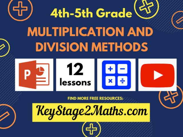 Multiplication and division methods 