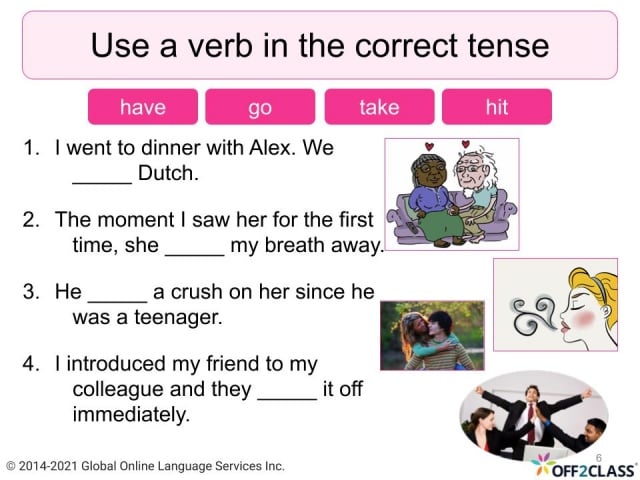 Idioms Describing Love - Free Off2Class ESL Lesson Download