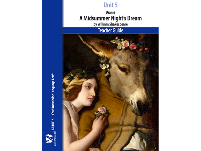 A Midsummer Night's Dream CKLA Teacher Guide