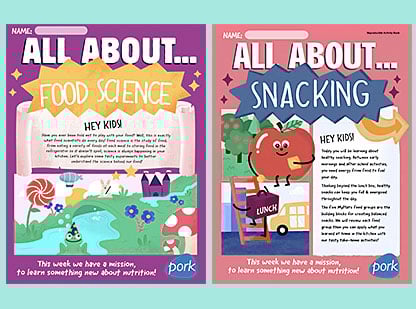 All About Nutrition and Physical Activity — from the National Pork Board