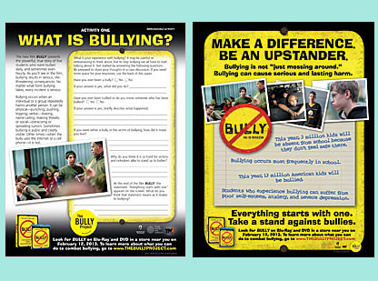 Make a Difference Be an Upstander-Bully Prevention