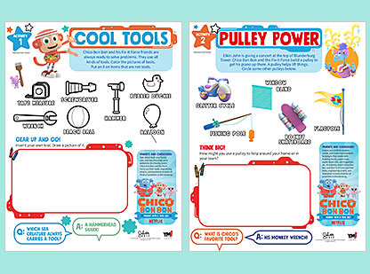 STEM problem solving with Chico Bon Bon: Monkey With a Tool Belt