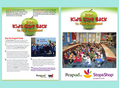 Kids Give Back - offer for MA schools (searvice learning)