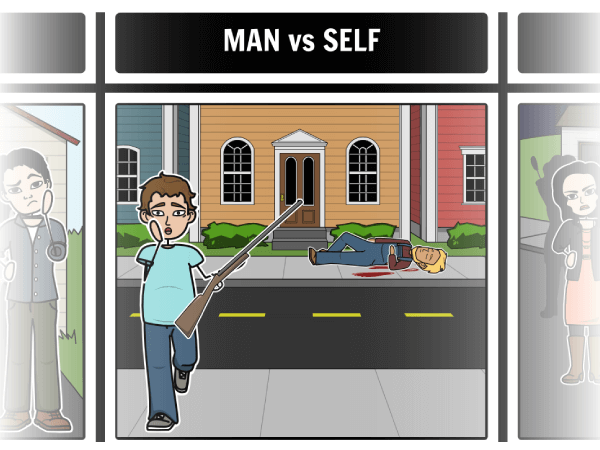 Literary Elements in Monsters Are Due on Maple St.