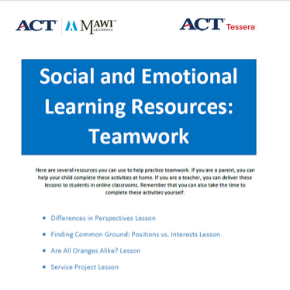 ACT SEL Skill Building: Teamwork