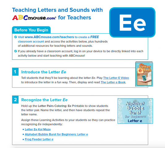 Letter Ee Collection