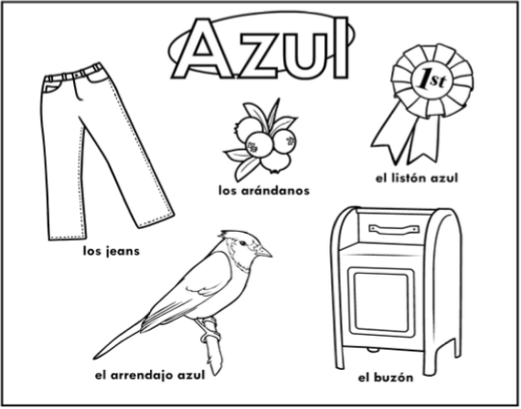 Colors (Spanish) Printables Collection