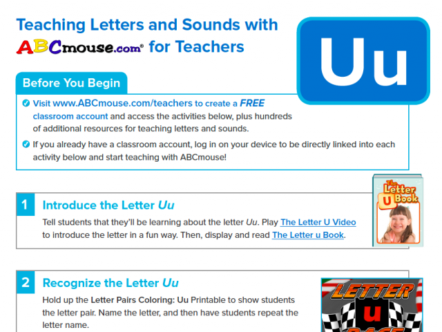 Letter Uu Collection