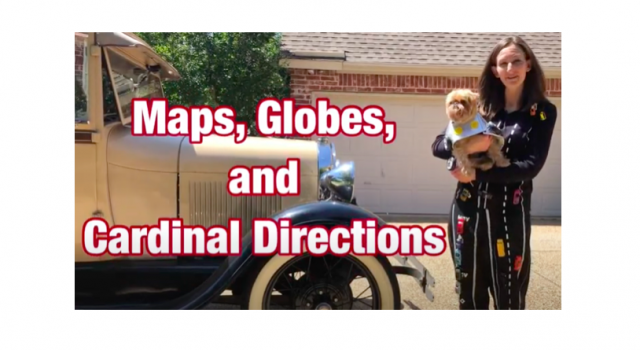 Maps, Globes, and Cardinal Directions Lesson