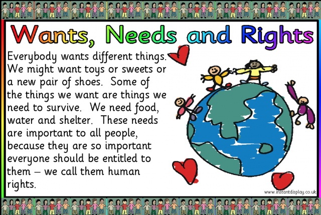 UN Rights of a Child Posters