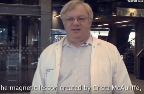 Magnetic Lesson of Christa McAuliffe: Video Demonstration