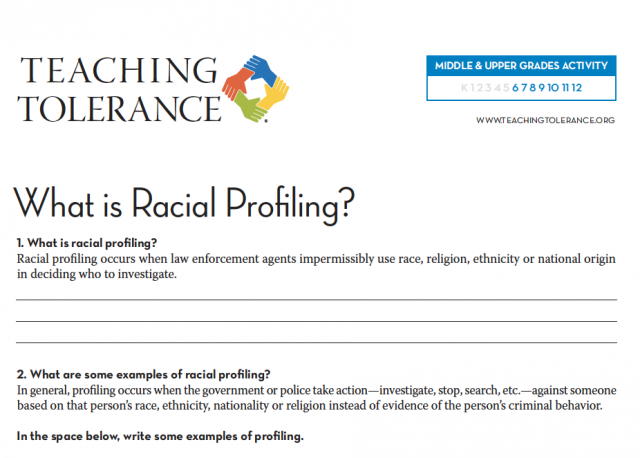 Racial Profiling
