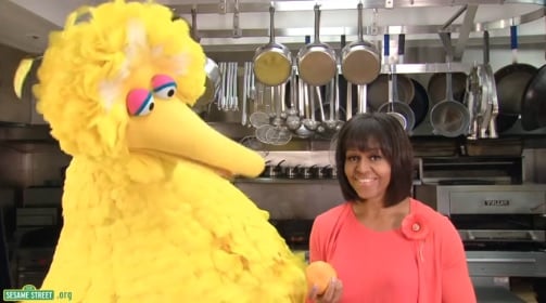 Sesame Street: Michelle Obama & Get Kids Healthy