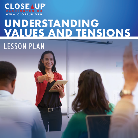 Understanding Values and Tensions Lesson Plan - Middle School