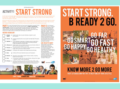 Start Strong. B Ready 2 Go.