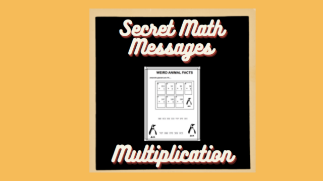 MATH SECRET MESSAGE || MULTIPLICATION THREE DIGIT BY ONE || Math worksheets