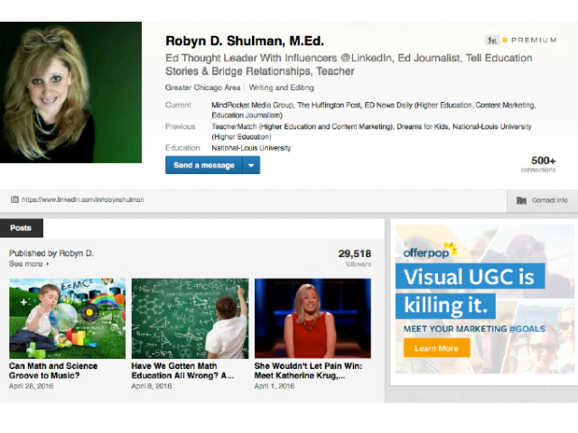 LinkedIn Basics For Teachers