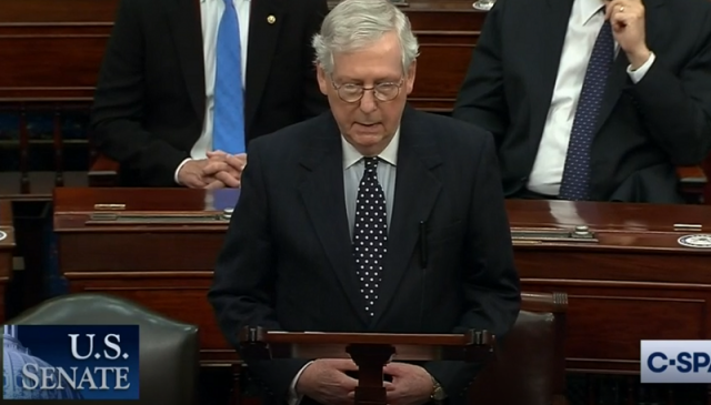 Video Clip: Majority Leader McConnell (R-KY) on Electoral Count Vote
