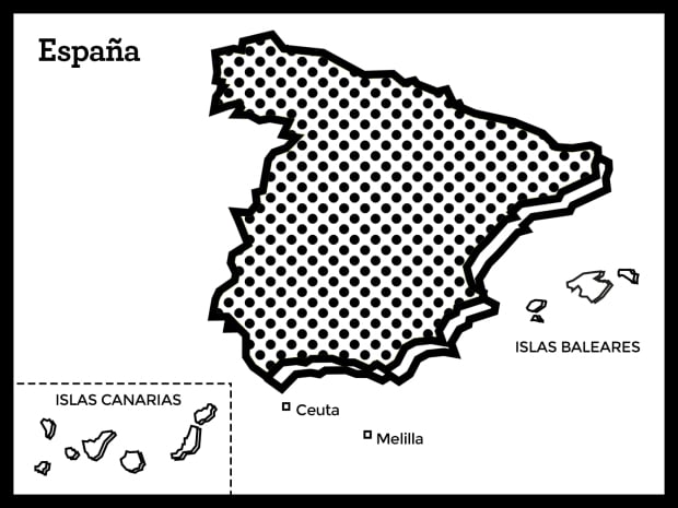 Spain Postcard - Printable